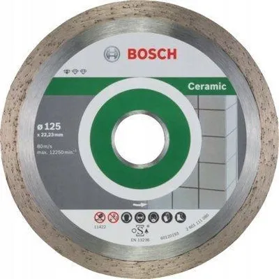 Disk prerës qeramike Bosch Standard for Ceramic, diamant, 125mm - 1