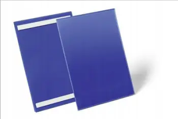 Xhep ngjitës për dokumente Durable, A4, polipropilen, blu