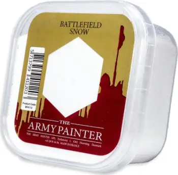 Material modelimi Army Painter Battlefields Snow, borë artificiale, e bardhë