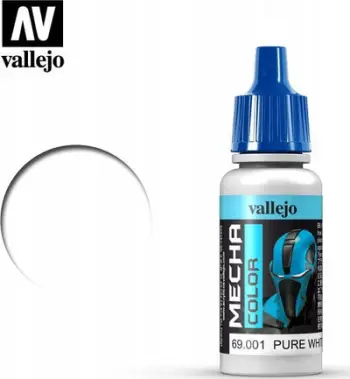 Bojë akrilike Vallejo Mecha Color 69.001, 17ml, Pure White