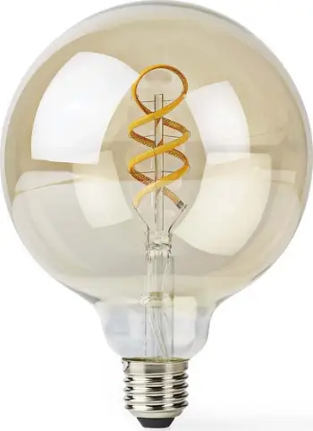 Llambë inteligjente LED Nedis WIFILRT10G125, E27, WiFi, dritë e rregullueshme