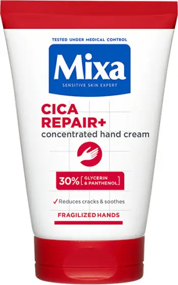 Krem për duar Mixa Cica Repair+ (Concentrated Hand Cream), 50 ml
