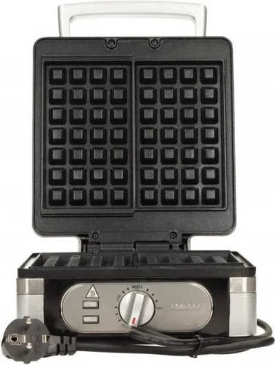 Toster për waffle MPM MGO13, i argjendtë / zi - 3