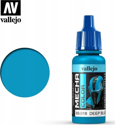 Bojë akrilike Vallejo Mecha Color 69.018 Deep Blue, 17ml, blu e thellë - 3