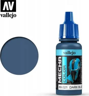 Bojë akrilike Vallejo Mecha Color 69.021, 17ml, blu e errët