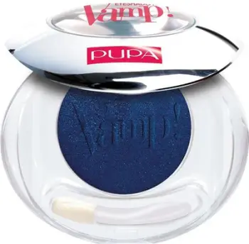 Hije sysh kompakte Pupa Vamp 302 Carbon Blue, 2.5 g, blu e errët