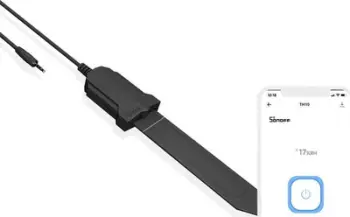 sensor smart lagështie për dhe, SONOFF MS01, IP55, kompatibil me TH10/TH16