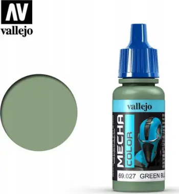 Bojë akrilike Vallejo Mecha Color 69.027 Green Blue, 17 ml, blu e gjelbër