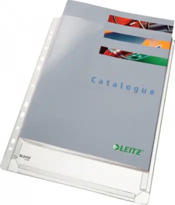 Xhepa plastikë Esselte LEITZ A4, set 5 copë, transparentë