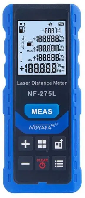 Matës distance me lazer 60m, rreze jeshile, ekran me ndriçim