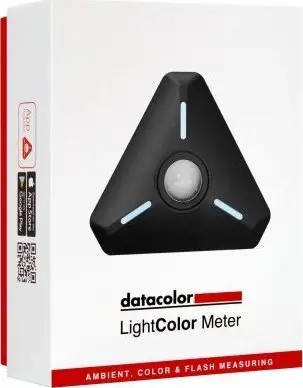 Matës drite dhe ngjyre Datacolor LightColor Meter, Bluetooth, kompakt, i bardhë