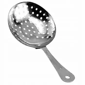 Sitë koktejsh jugëllip profesionale, çelik inox, argjendi