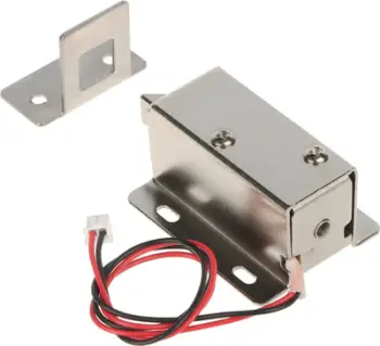 Kapëse elektromagnetike për dollap Dantom DT-03, 12V DC, për dyer të djathta dhe të majta