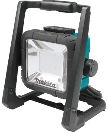Reflektor pune Makita DML805, LED, 18V LXT dhe 240V, blu
