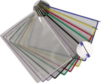 Xhepa prezantues Tarifold A4 Pivoting Pockets, plastikë, të kuq