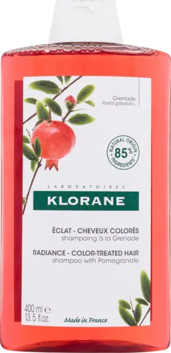 Shampo Radiance me shegë, për flokë të lyer, pa sulfate