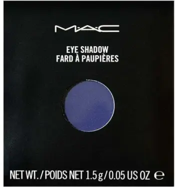 Hije sysh MAC Pro Matte Powder Eyeshadow Naval, refill, 1.5g, blu e errët