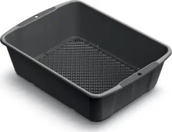 Sitë kopshti Respana Garden Sieve, 39.4 cm, plastike, e zezë