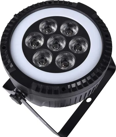 Reflektor skenik LED Light4Me Ringo PAR, shumëngjyrësh, i zi - 5