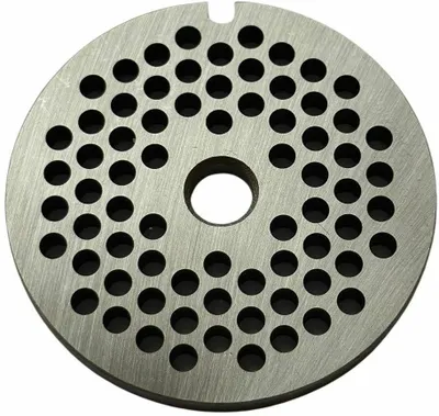 Sitë për grirëse mishi Dora Grinder Sieve 8A4, çelik inox, e trashë, argjend - 1