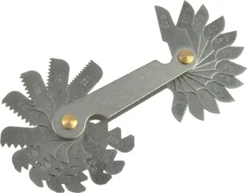 Matës filete GEKO 24 pjesë, 0.25 6 mm, metalik