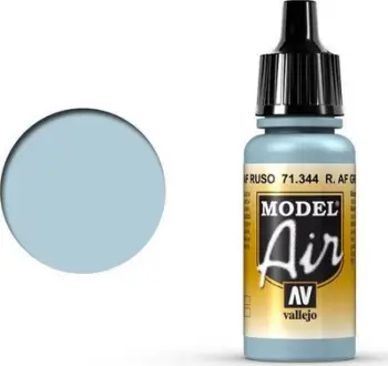 Bojë akrilike Vallejo Model Air Rus AF Grey Protective Coat, mat, 17ml, gri mbrojtëse