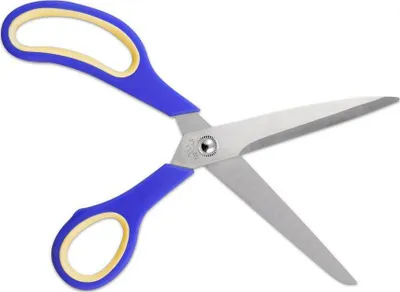 Gërshërë universale Lyra 4010, 25 cm, ngjyrë blu - 1