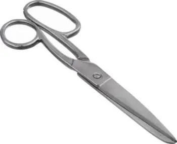 Gërshërë universale Orion, çelik inox, 17 cm, argjendi