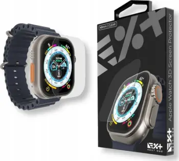 Mbrojtës ekrani NEXT ONE 3D Clear, për Apple Watch Ultra 49mm, xham i tejdukshëm