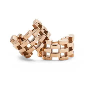 Vathë për femra Daniel Wellington 5-Link DW00400960, të artë