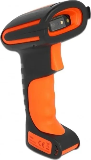 Skaner barkodash DeLOCK Industrial, 1D dhe 2D, 2.4 GHz dhe Bluetooth, i zi - 1