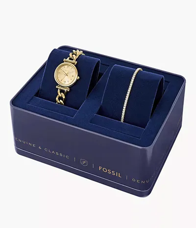 Set për femra Fossil ES5387SET, byzylyk + orë dore - 6