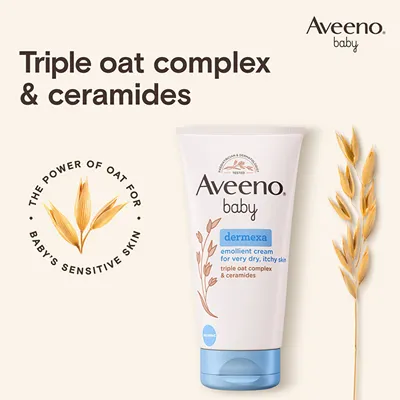 Krem për foshnja Aveeno Baby Dermexa, 150 ml - 3
