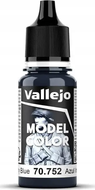 Bojë akrilike Vallejo Model Color VJP70752, 18 ml, Infantry Blue