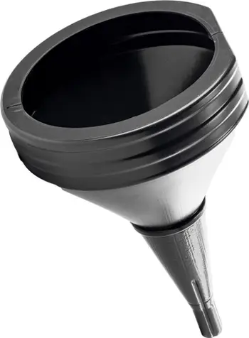 Hinkë Giant Funnel, 21 cm, plastike, portokalli