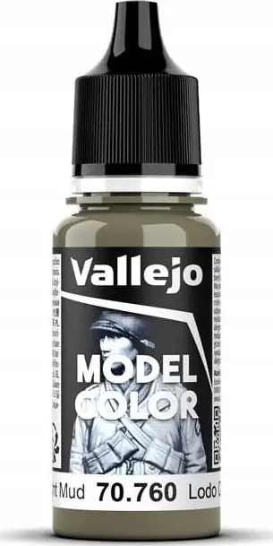 Bojë akrilike Vallejo Model Color VJP70760, 18 ml, Light Mud