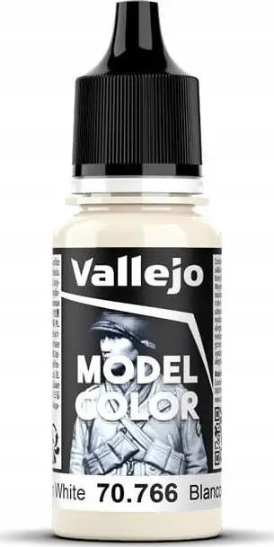Bojë akrilike Vallejo Model Color VJP70766, 18 ml, Cream White