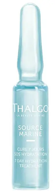 Trajtim Intensiv për hidratimin e lëkurës Thalgo 7 copë, 1.2 ml