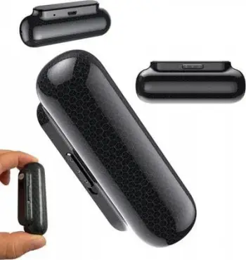 Regjistrues zëri USB pa markë, 32GB, aktivizim me zë, i zi
