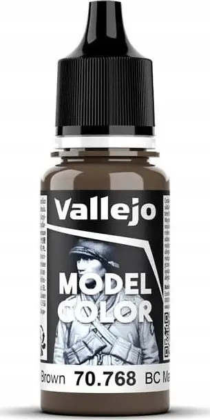 Bojë akrilike Vallejo Model Color VJP70768, 18ml, mat, kafe e errët