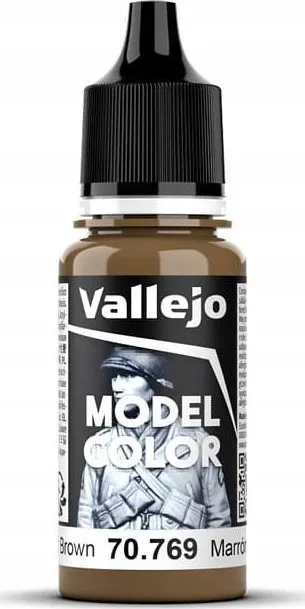 Bojë akrilike Vallejo Model Color VJP70769, 18ml, Mustard Brown - 1
