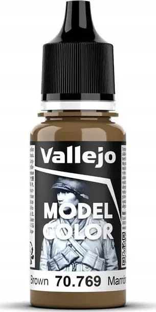 Bojë akrilike Vallejo Model Color VJP70769, 18ml, Mustard Brown