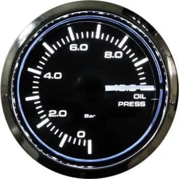 Matës presioni vaji Auto Gauge STP2W, 52mm, deri 10 Bar, i zi