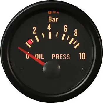 Matës presioni vaji Auto Gauge TRB VDO, 52mm, 0 10 BAR, i zi