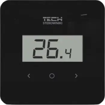Regulator dhome Tech R-12B STR12BBK, me kabllo, ekran LCD, i zi