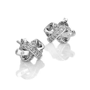 Vathë për femra Hot Diamonds Aurora, të argjendtë
