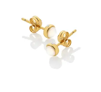 Vathë për femra Hot Diamonds DE755, të artë/bardhë