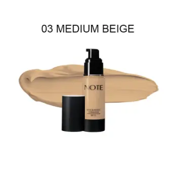 Note Detox & Protect Foundation - 03 Honey Beige