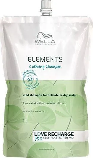 Shampo Wella Elements Calming Refill, 1000 ml, për skalp të ndjeshëm - 1