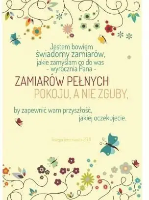 Kartolinë me zarf Christian Art Gifts I Am Indeed Aware Butterflies, e palosshme, me mesazh biblik, shumëngjyrëshe